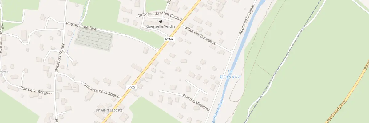 Plan du 418 Av de la Gare à Saint-Étienne-de-Cuines