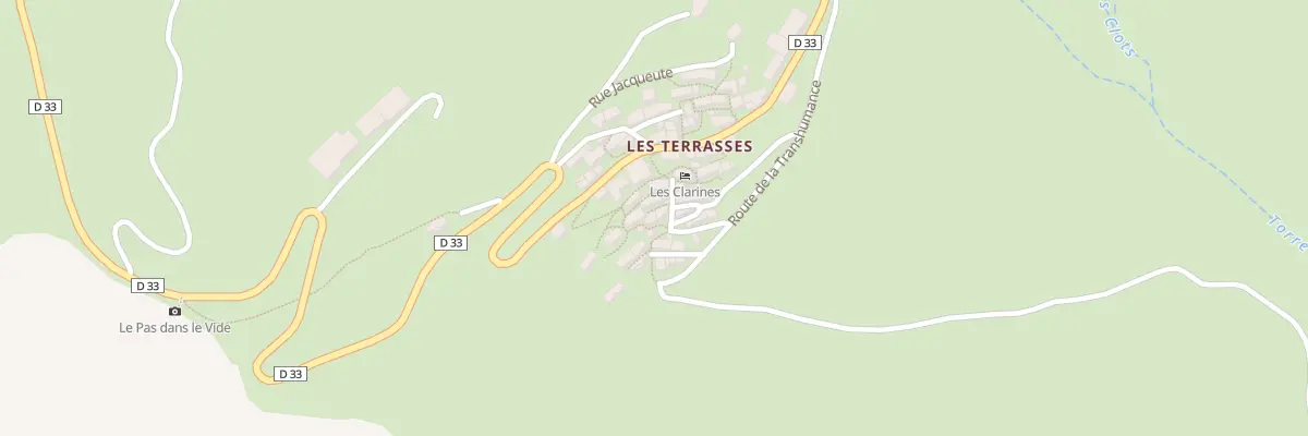 Plan du 5129 Les Terrasses à La Grave