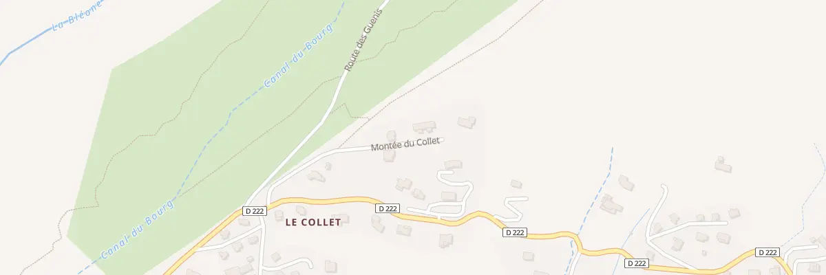 Plan du 231 Mte du Collet au Brusquet
