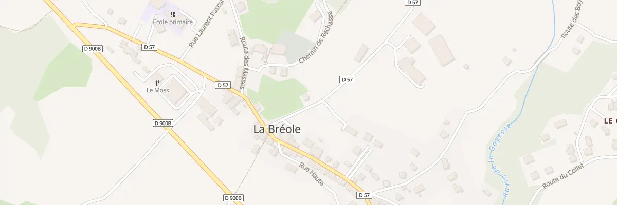 Plan du 5032 Le Village de la Breole à Ubaye-Serre-Ponçon
