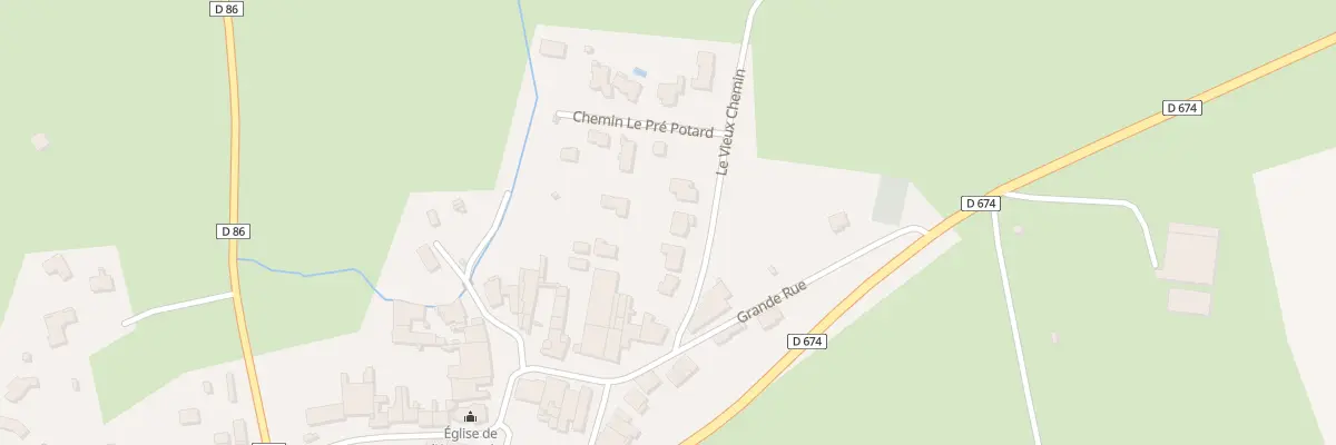 Plan du 5 Vieux Chemin à Laneuvelotte
