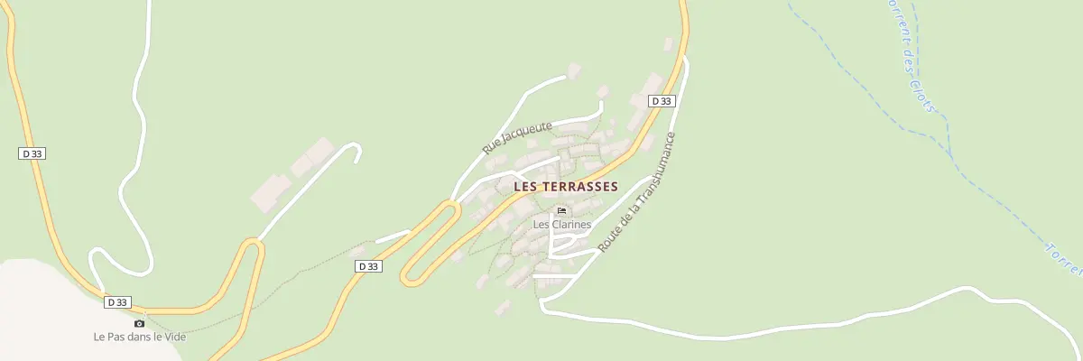 Plan du 5135 Les Terrasses à La Grave