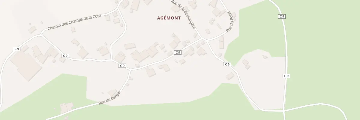 Plan du 3 Rue des Curtilles à Dommartin-aux-Bois