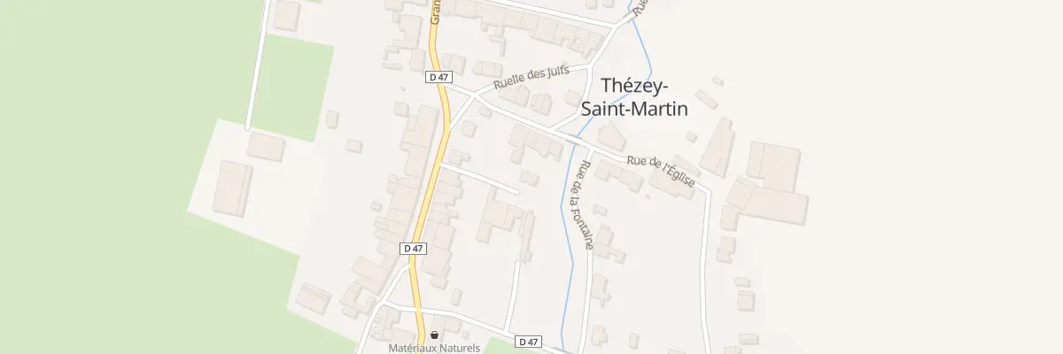 Plan du 2 Rle des Ecoles à Thézey-Saint-Martin