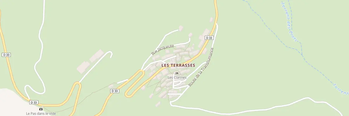 Plan du 5138 Les Terrasses à La Grave