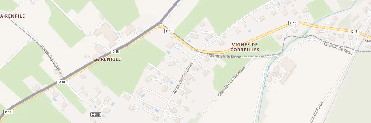 Plan du 315 Rte des Groulines à Juvigny