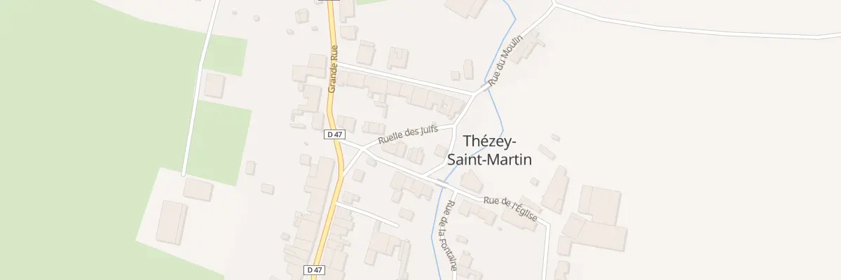 Plan du 6 Rue de l’Eglise à Thézey-Saint-Martin