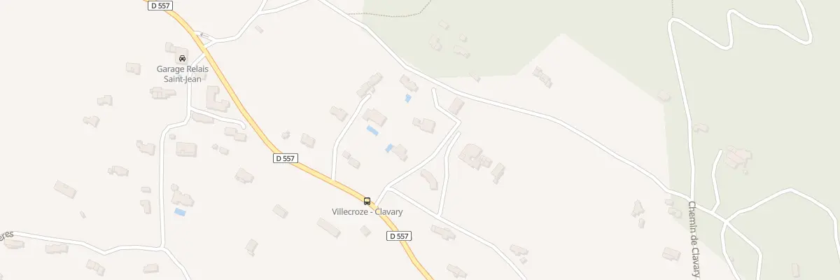 Plan du 9000 Clavary à Villecroze