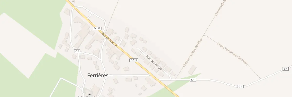 Plan du 7 Rue des Vergers à Ferrières