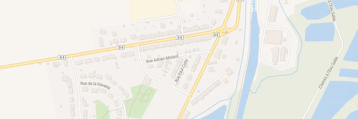 Plan du 14B Rue Quartier Cuny Molard à Roville-devant-Bayon