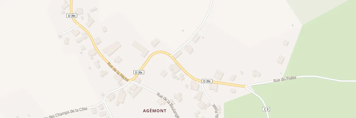Plan du 10 Rue du Potet à Dommartin-aux-Bois