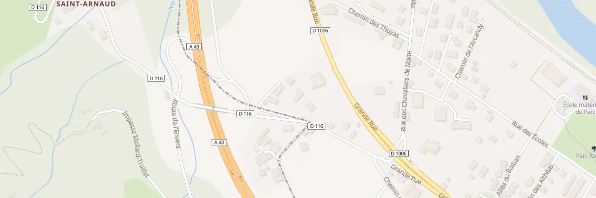 Plan du 18 Sur la Maisonnette à Val-d’Arc