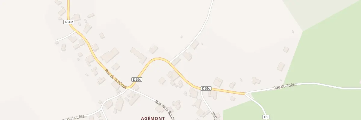 Plan du 10B Rue du Potet à Dommartin-aux-Bois