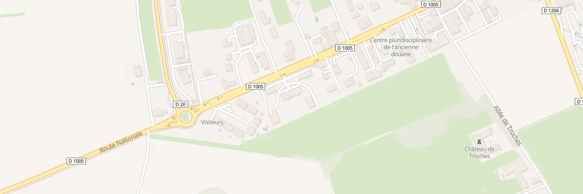 Plan du 65 Av de Genève à Douvaine