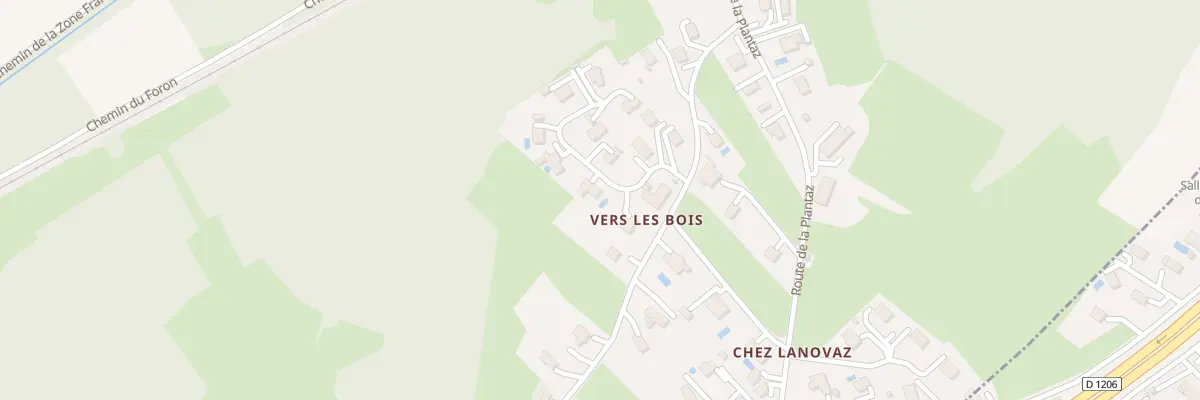 Plan du 83 All de l’Orée du Bois à Juvigny