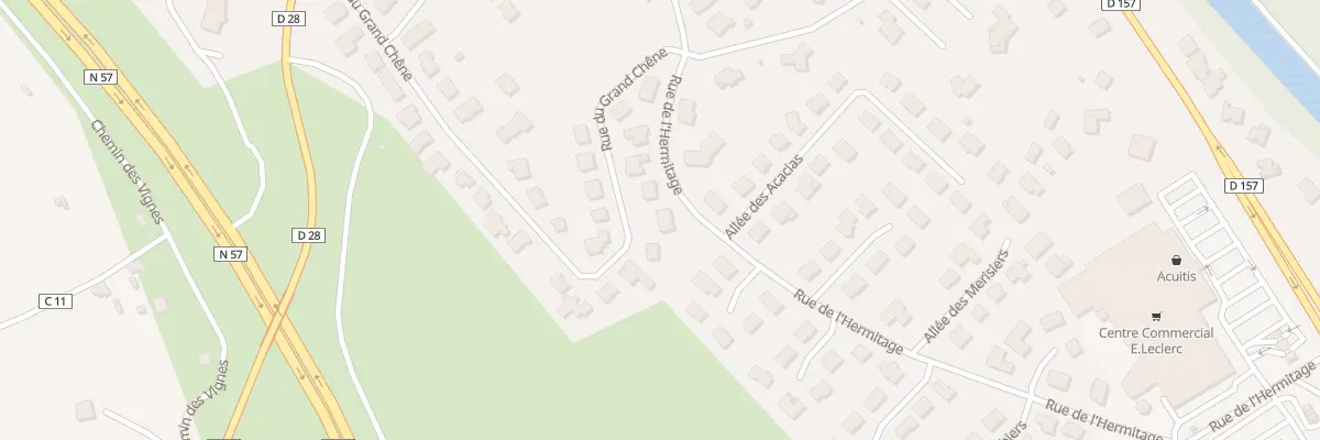 Plan du 114 Rue de l’Hermitage à Charmes