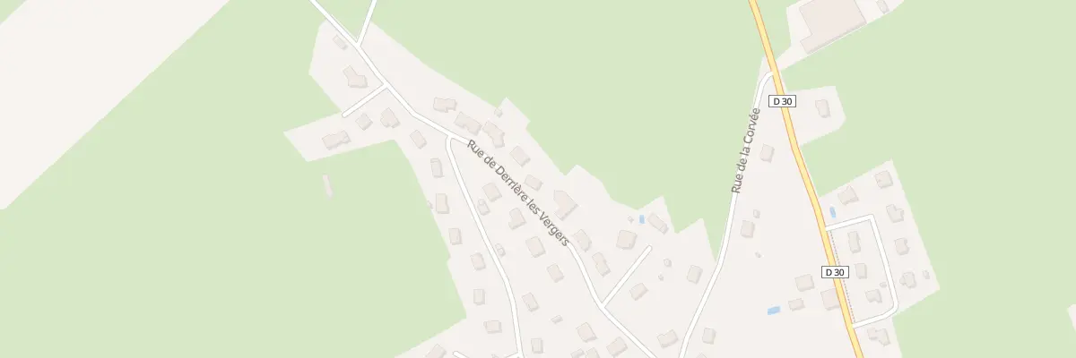 Plan du 14 Derrière les Vergers à Gonsans