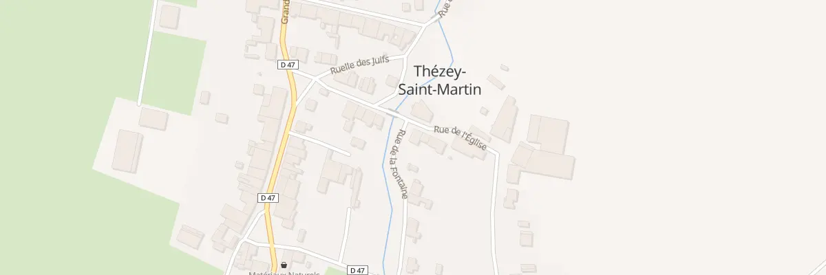 Plan du 9 Rue de la Fontaine à Thézey-Saint-Martin