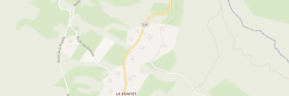 Plan du 5264 Alibon à Cléry