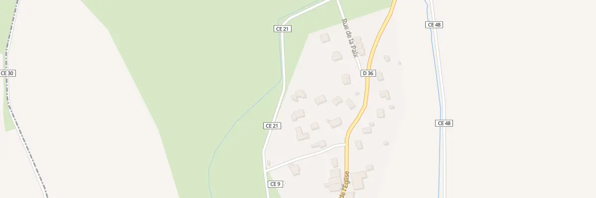 Plan du 513 Rue de l’Eglise à Évaux-et-Ménil