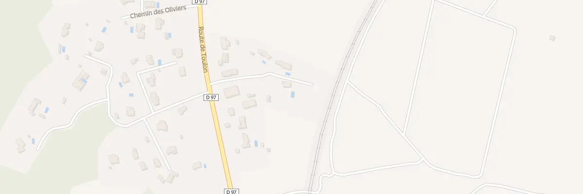 Plan du 9004 La Petite Lauzade au Luc