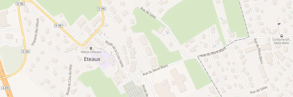 Plan du 89 Rue du Mont Blanc à Eteaux