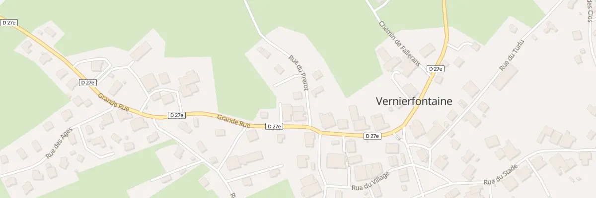 Plan du 49 Rue du Prérot à Vernierfontaine