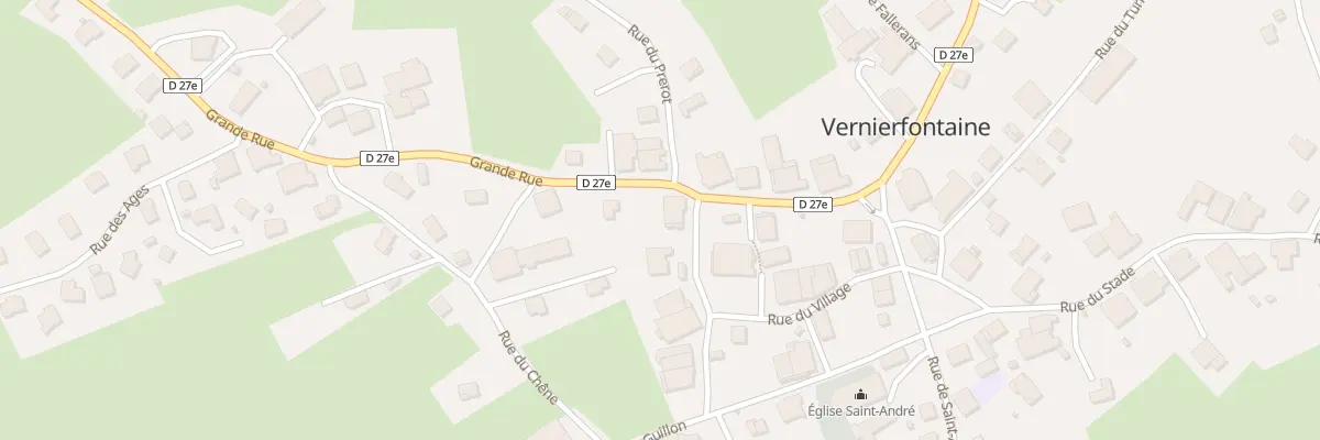 Plan du 21 Rue du Village à Vernierfontaine