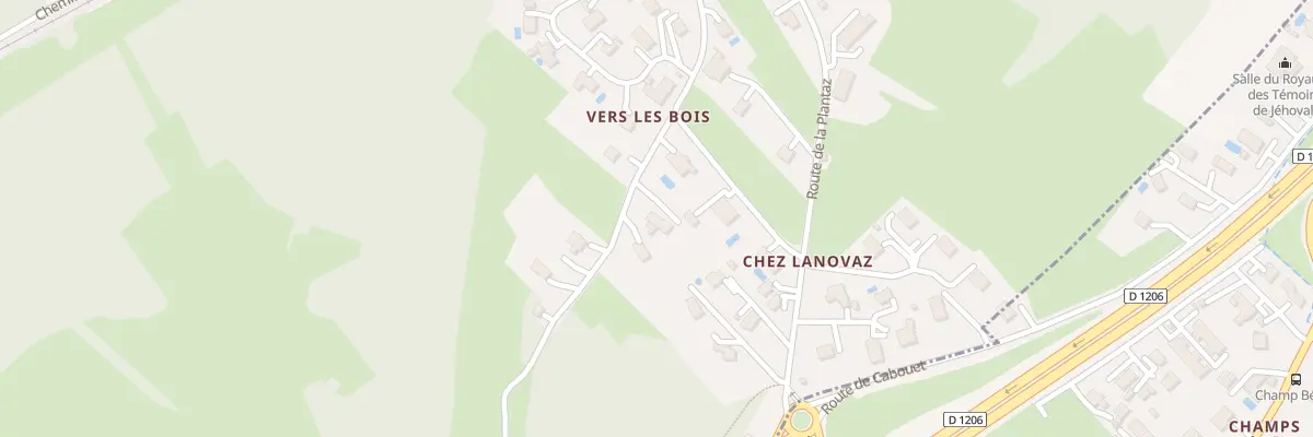 Plan du 53 Che du Bois de la Bille à Juvigny