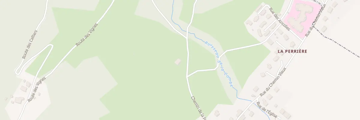 Plan du 234 Che de la Folatière à Saint-Vital