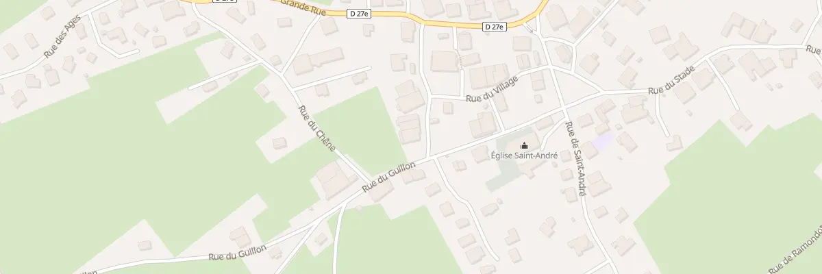 Plan du 11 Rue du Village à Vernierfontaine