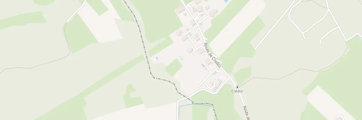 Plan du 393 Rte de Credoz à Scientrier