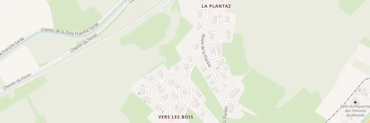Plan du 44 Rte des Bois à Juvigny