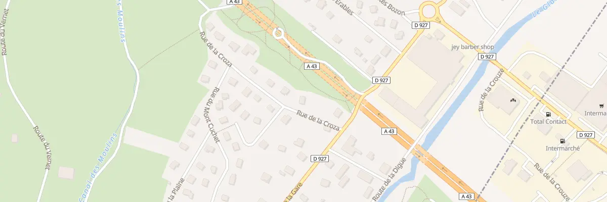 Plan du 76 Rue de la Croza à Saint-Étienne-de-Cuines