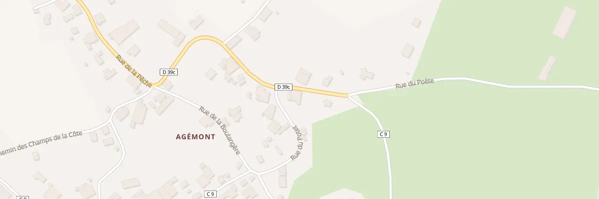 Plan du 2 Rue du Poète à Dommartin-aux-Bois