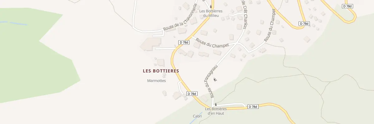 Plan du 5121 Bottiere du Milieu à Saint-Pancrace