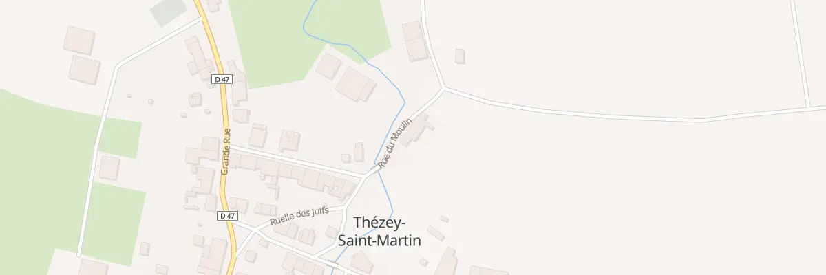 Plan du 17 Rue du Moulin à Thézey-Saint-Martin