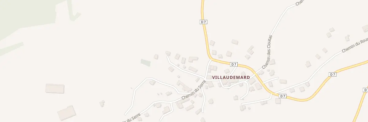 Plan du 7147 Villaudemard à Selonnet