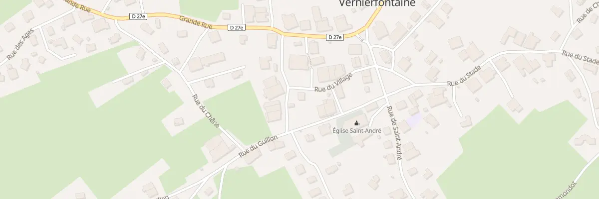 Plan du 131 Rue de Chez Nonnet à Vernierfontaine