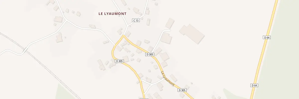 Plan du 36 Le Lyaumont à Aillevillers-et-Lyaumont