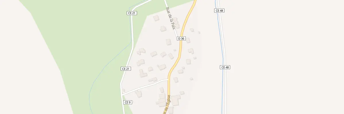 Plan du 541 Rue de l’Eglise à Évaux-et-Ménil