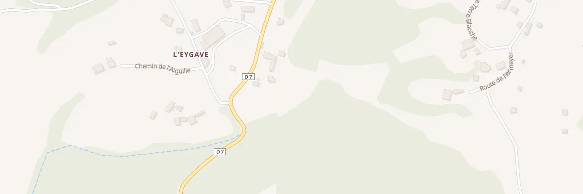 Plan du 7008 L’Egaye à Ubaye-Serre-Ponçon