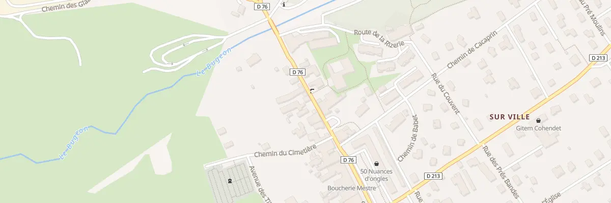 Plan du 625 Gr Grande Rue à La Chambre
