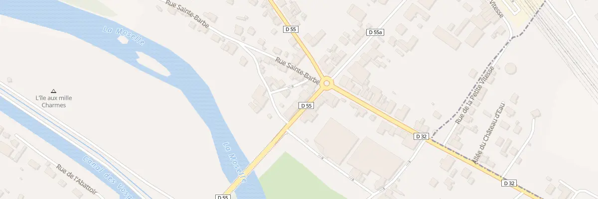 Plan du 6 Rue des F F I à Charmes