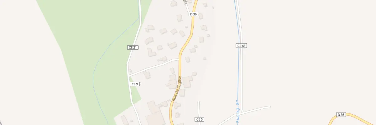 Plan du 478 Rue de l’Eglise à Évaux-et-Ménil