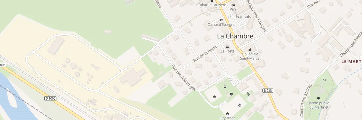 Plan du 73 Rue des Allobroges à La Chambre