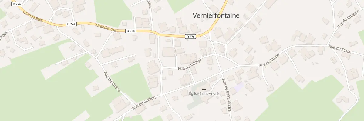 Plan du 100 Rue de Chez Nonnet à Vernierfontaine