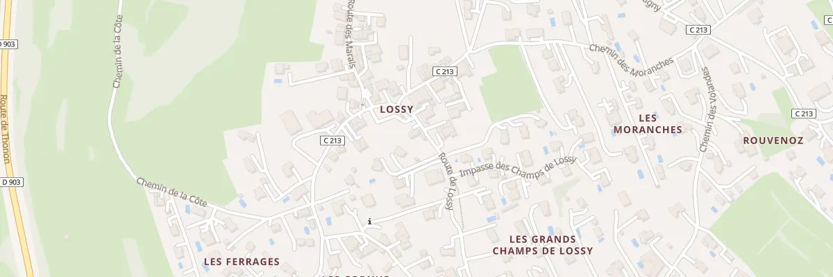 Plan du 1767 Rte de Lossy à Cranves-Sales