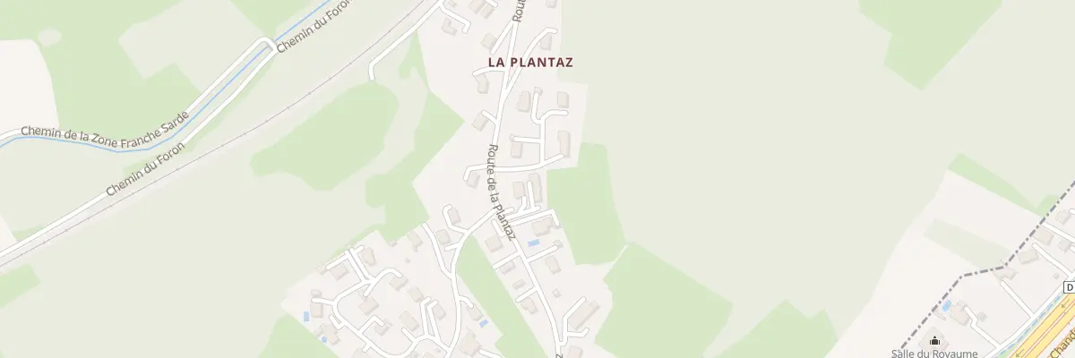 Plan du 423 Rte de la Plantaz à Juvigny