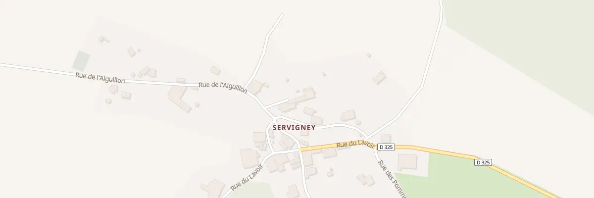 Plan du 1 Imp de l’Eglise à Montagney-Servigney